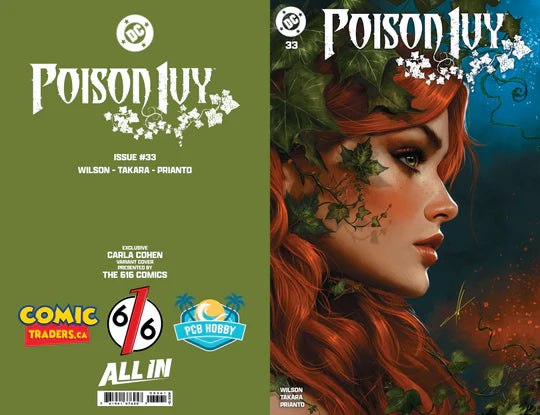 Poison Ivy #33 Carla Cohen Trade Dress Variant A - 616 Comics Exclusive Limited to 3000
