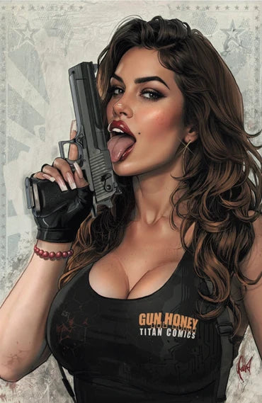 Gun Honey: Doubles Down #4 Cedric Poulat Virgin Variant B | 616 Comics | Limited to 500 09/28/26