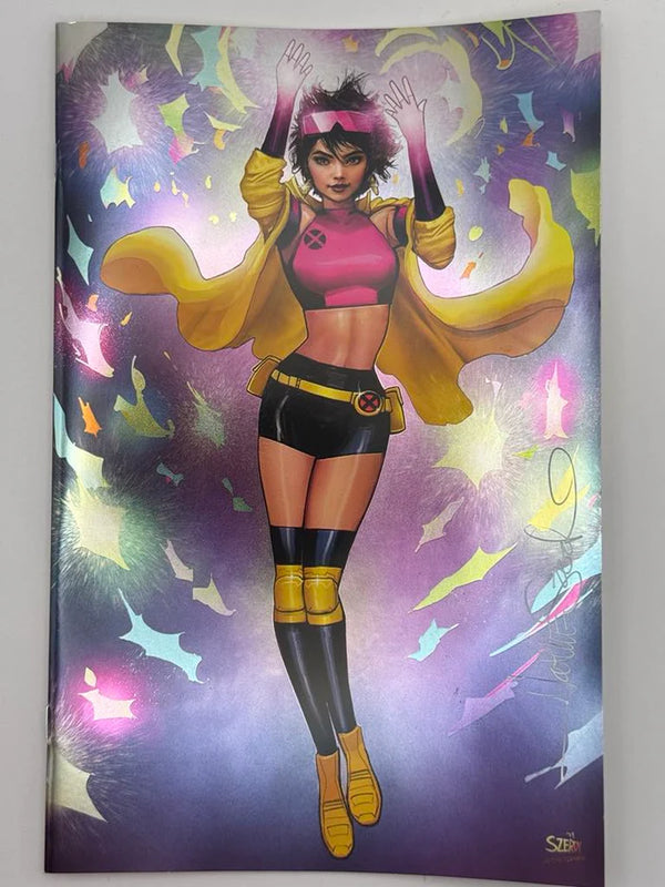 Signed by Nathan Szerdy FOIL UNCANNY X-MEN #244 FACSIMILE UNKNOWN COMICS NATHAN SZERDY EXCLUSIVE VIRGIN NYCC 2024 VARIANT