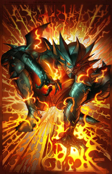 Fireborn #1 Alan Quah 616 Comics Virgin Foil Variant B LTD 500