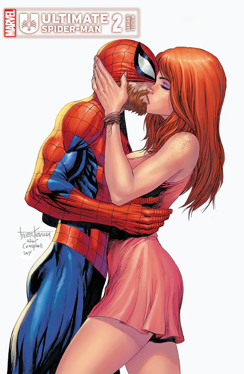 DAMAGED - ULTIMATE SPIDER-MAN #2 4TH PTG TYLER KIRKHAM EXCLUSIVE TRADE VARIANT