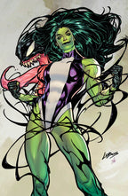 Sensational She-Hulk #1 Lobos 616 Exclusive Venomized Virgin Variant - Marvel Comics