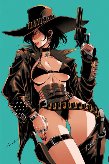 GUN HONEY: DOUBLES DOWN #1 Godtail 616 Comics Virgin Variant B LTD 500 - Titan Comics