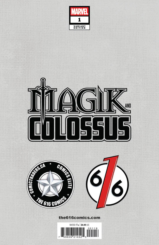 Magik & Colossus #1 616 Comics Godtail Trade Dress Variant A - Limited to 3000 - Marvel Comics