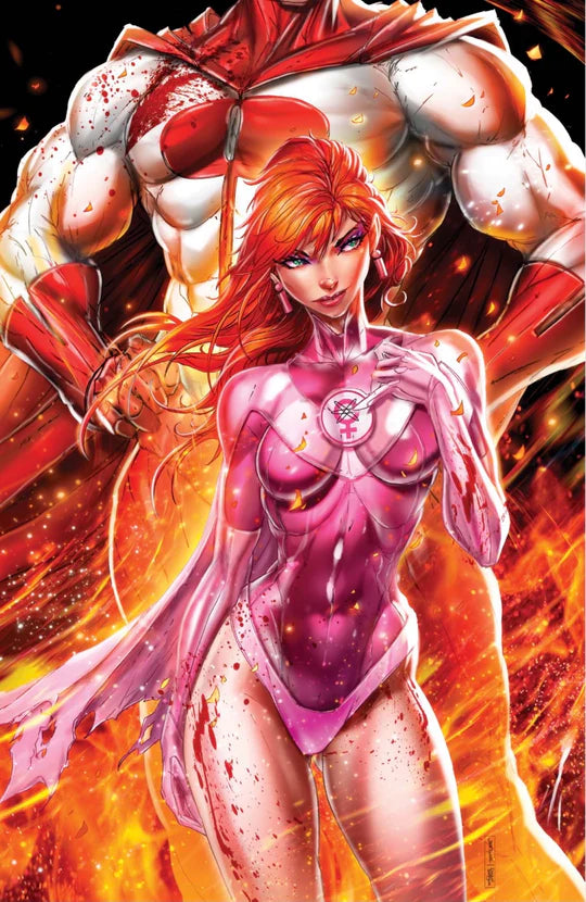 INVINCIBLE FOIL EDITION #1 REPRINT JAMIE TYNDALL 616 COMICS Glossy Foil Wraparound Variant LTD 1500