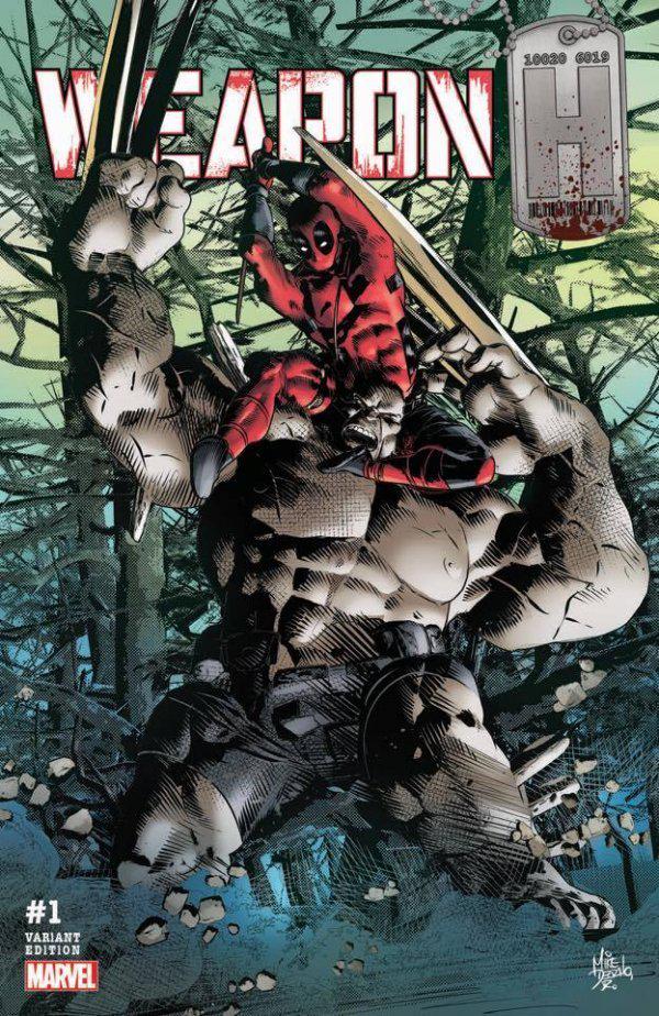 Weapon H #1 Mike Deodato Jr. Trade Variant - Marvel Comics