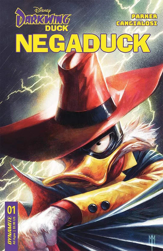 Darkwing Duck: Negaduck #1 Marco Mastrazzo Trade Variant - Dynamite Entertainment