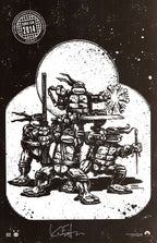 2014 Turtle Power DVD Release Poster Signed by Kevin Eastman