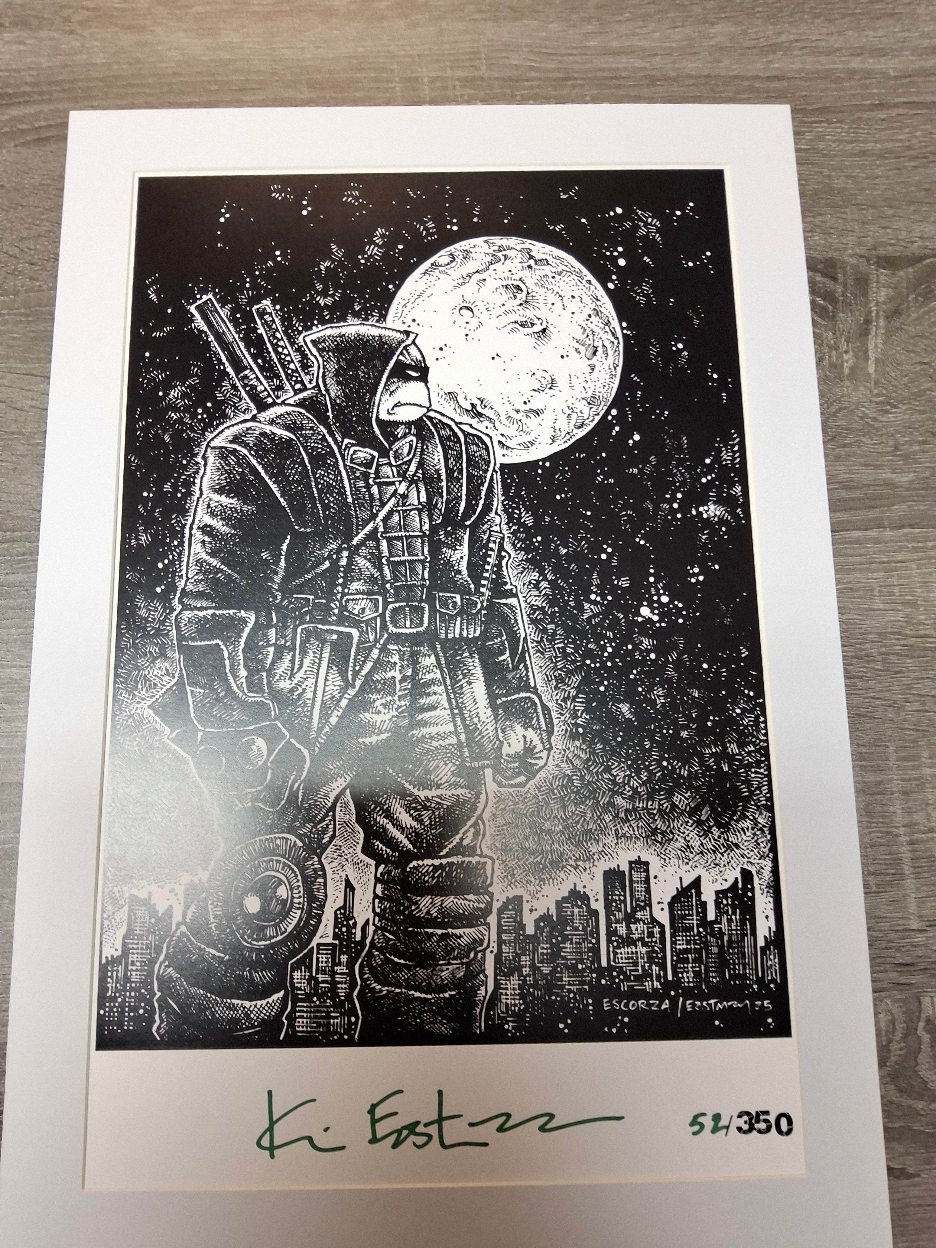 2025 Last Ronin Limited Edition Signed and Numbered Print #52/350 by Kevin Eastman