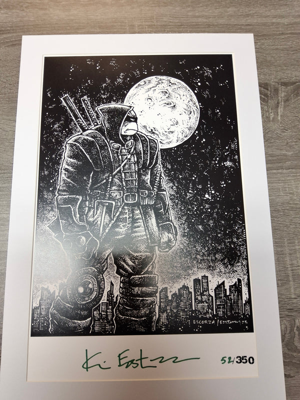 2025 Last Ronin Limited Edition Signed and Numbered Print #52/350 by Kevin Eastman