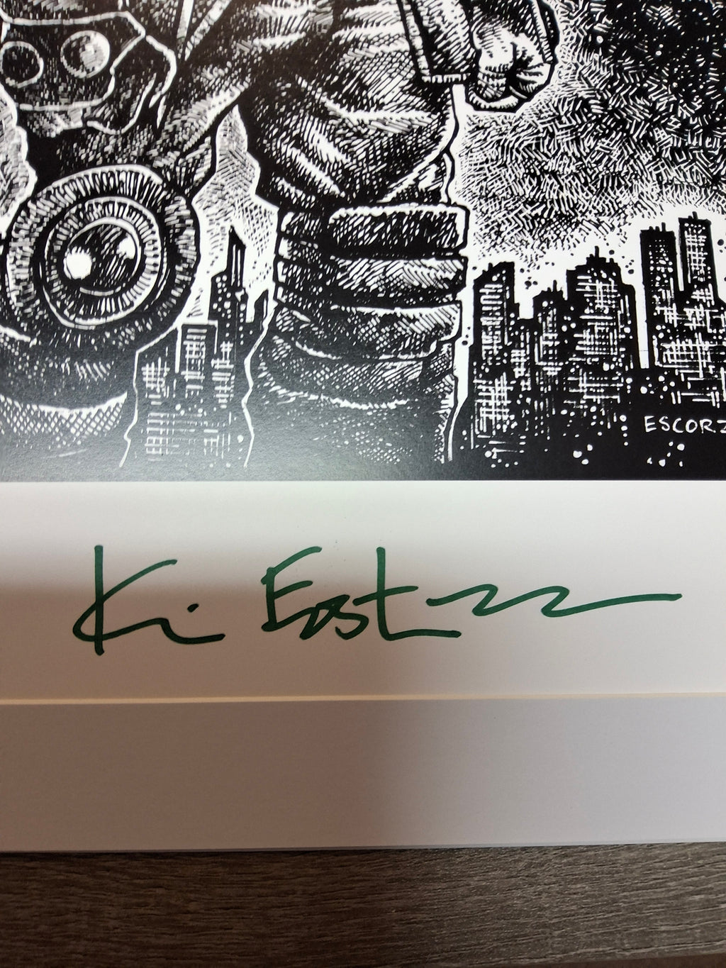 2025 Last Ronin Limited Edition Signed and Numbered Print #52/350 by Kevin Eastman