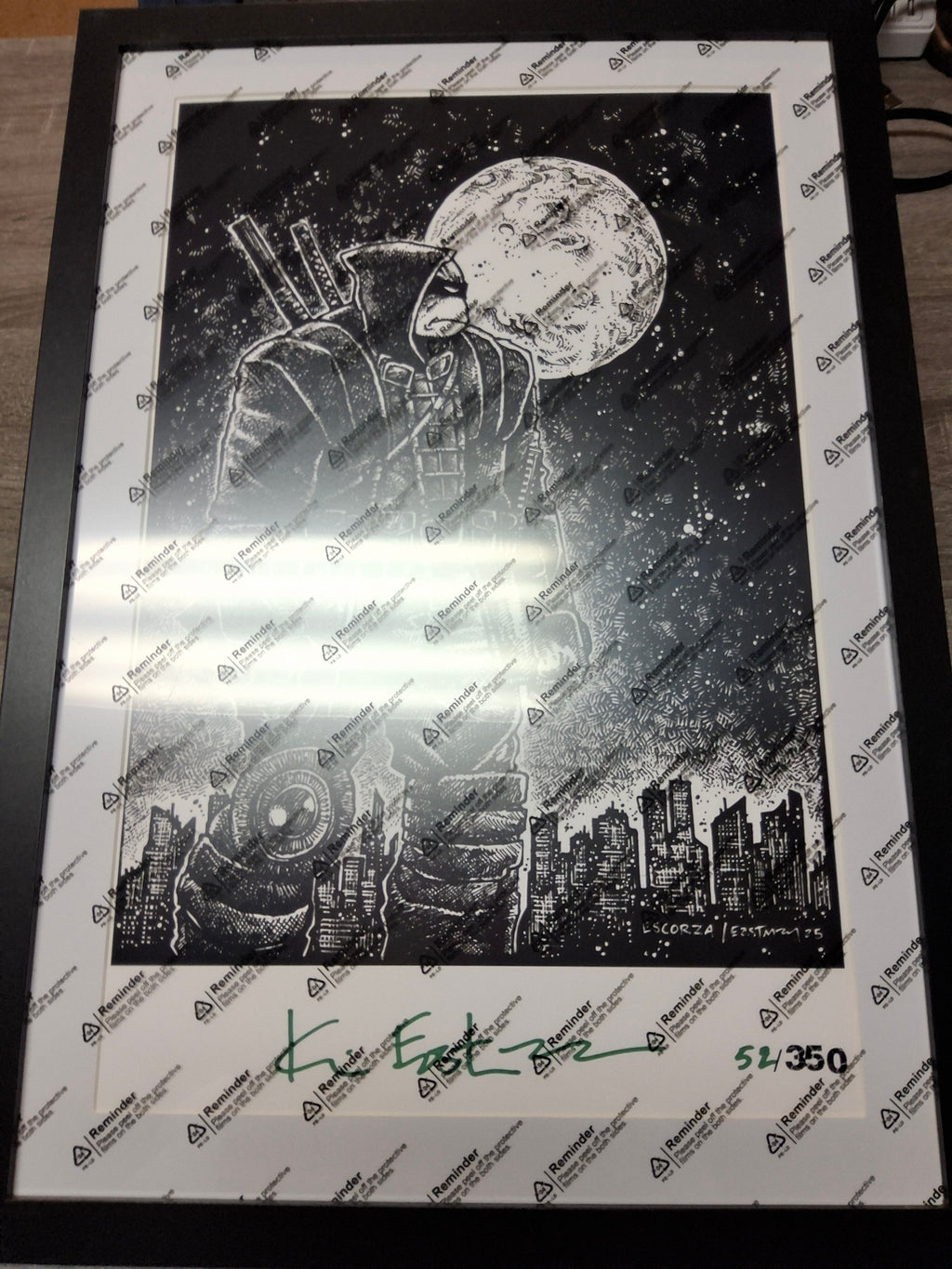 2025 Last Ronin Limited Edition Signed and Numbered Print #52/350 by Kevin Eastman