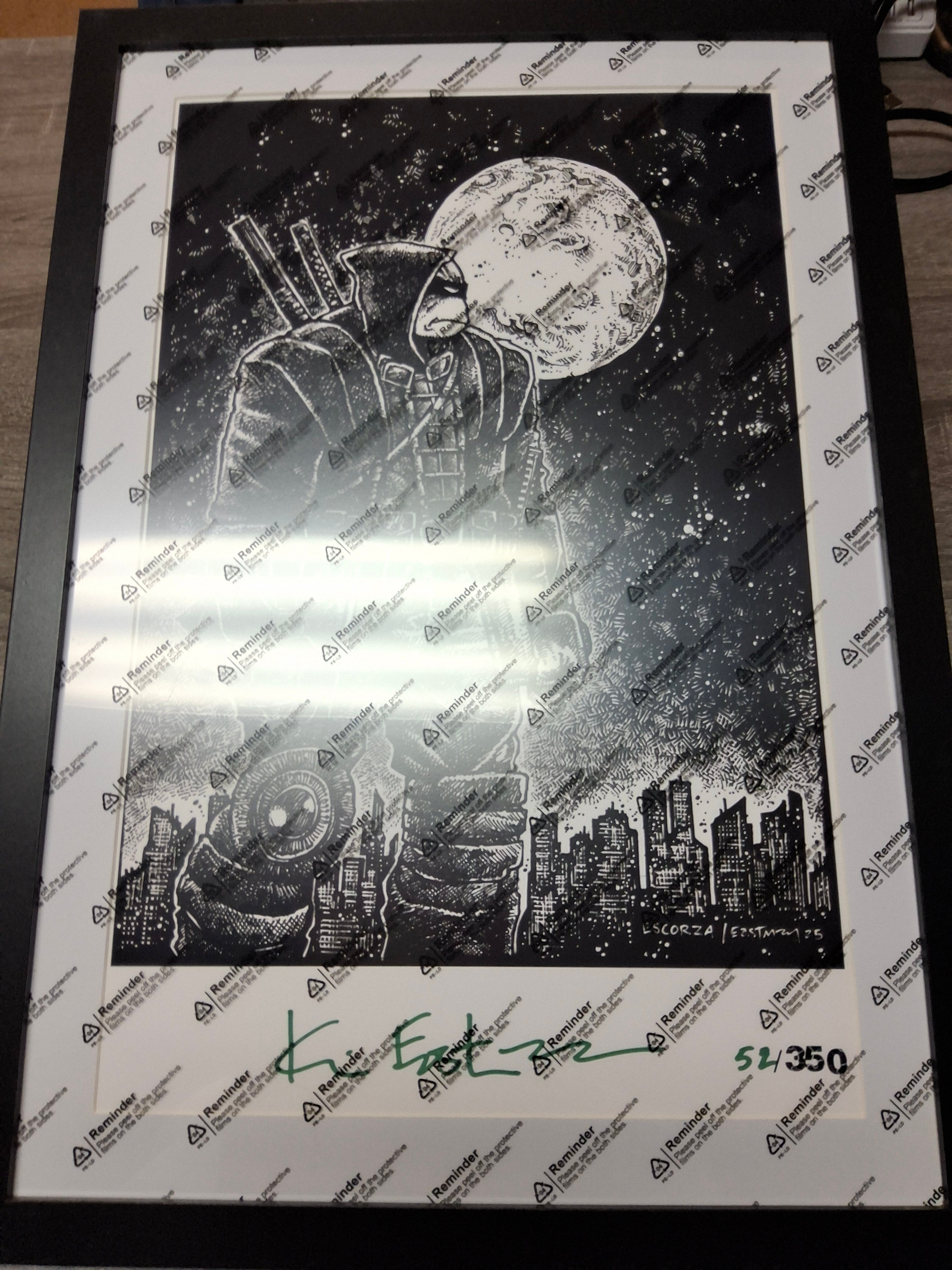 2025 Last Ronin Limited Edition Signed and Numbered Print #52/350 by Kevin Eastman