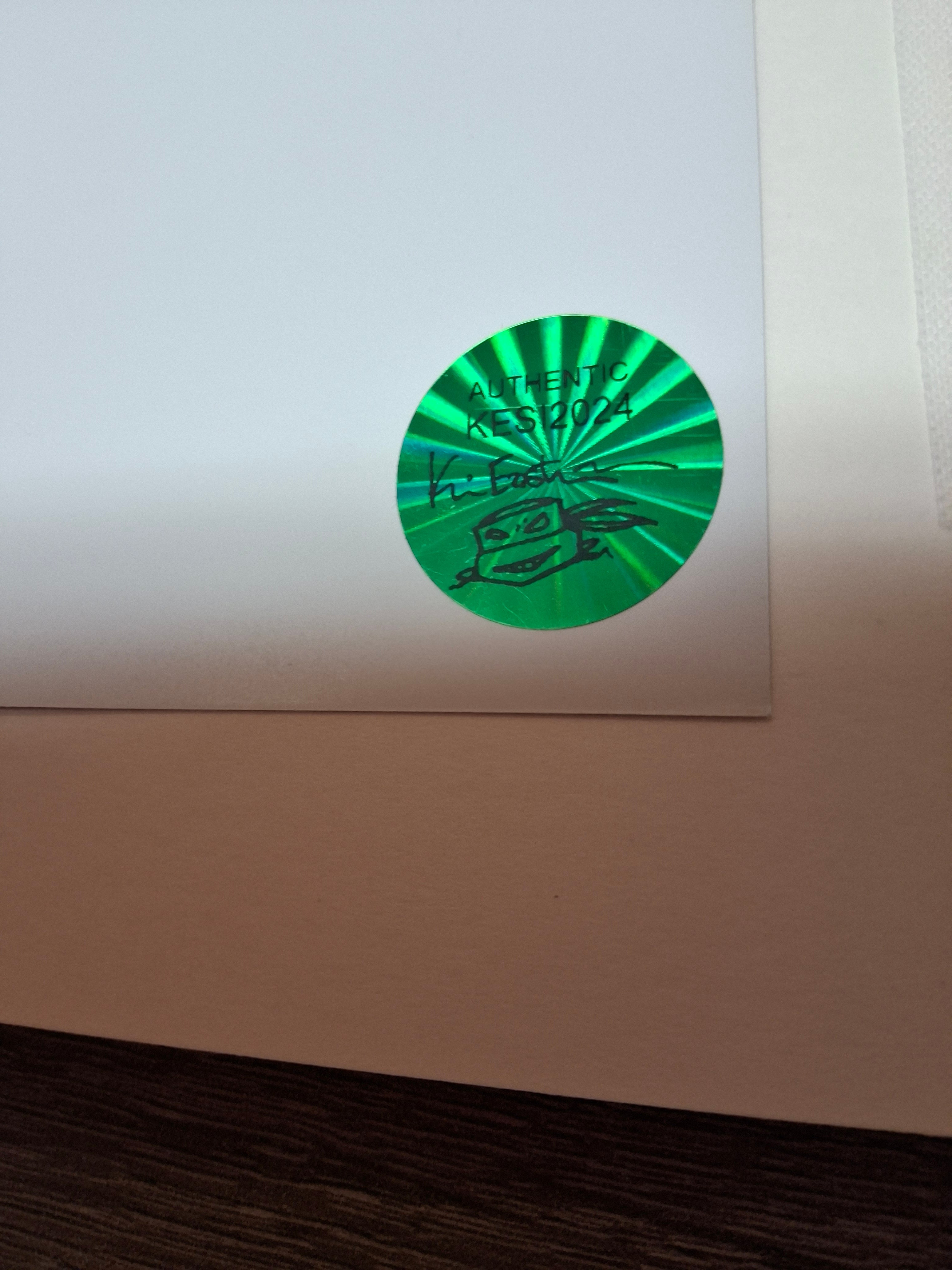 2014 Turtle Power DVD Release Poster Signed by Kevin Eastman