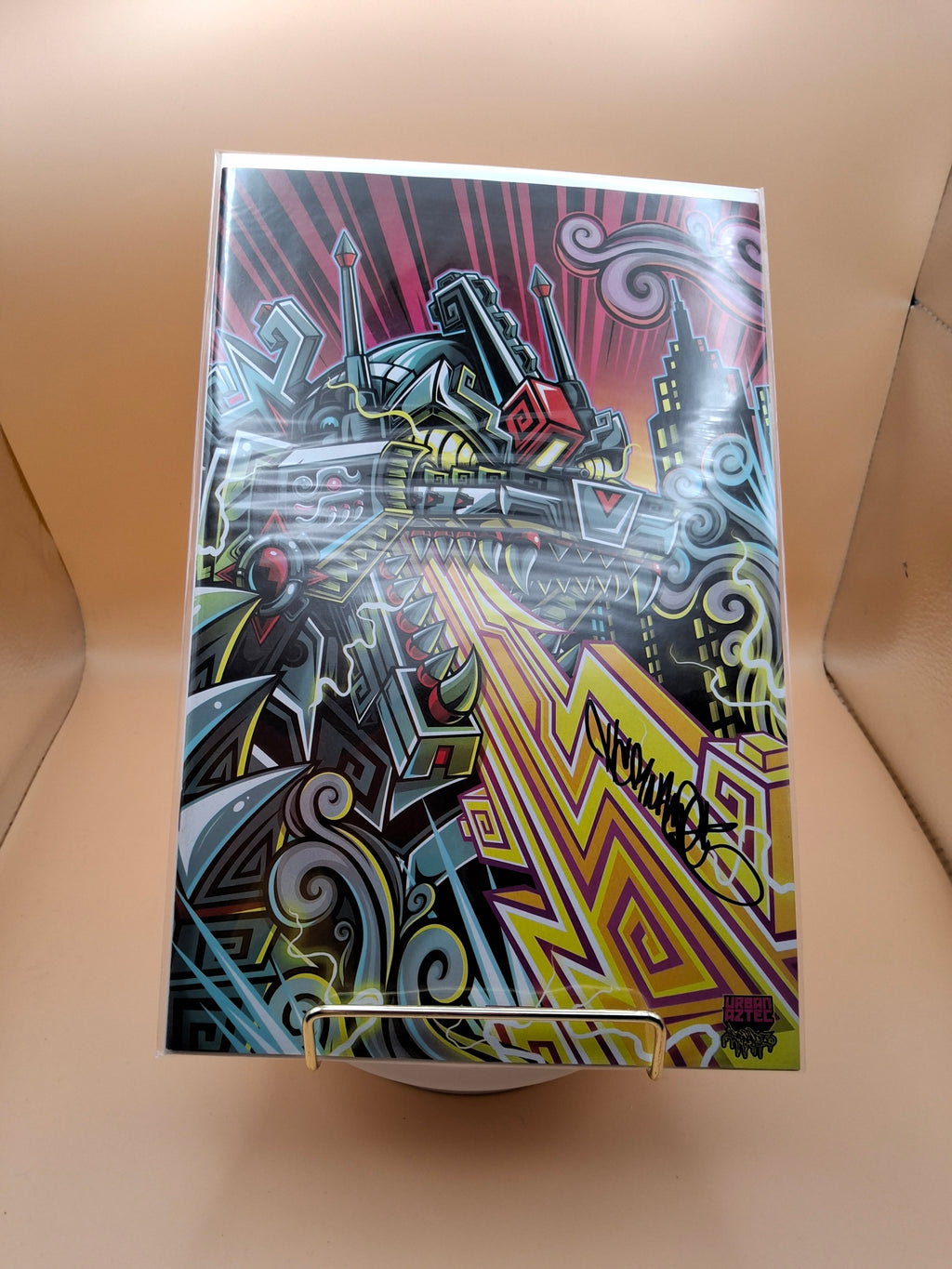 Starship Godzilla #1 Limited Edition Variant Cover NYCC Exclusive - Signed by Jesse Hernandez