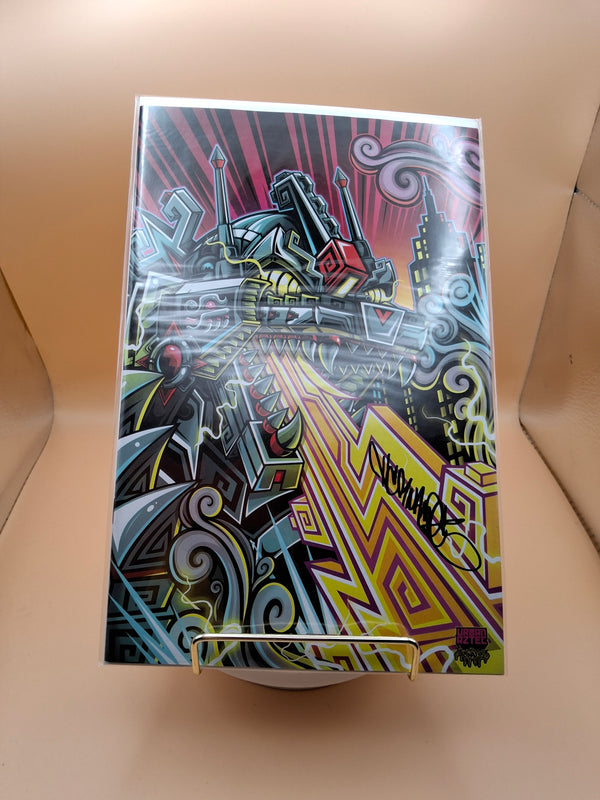 Starship Godzilla #1 Limited Edition Variant Cover NYCC Exclusive - Signed by Jesse Hernandez