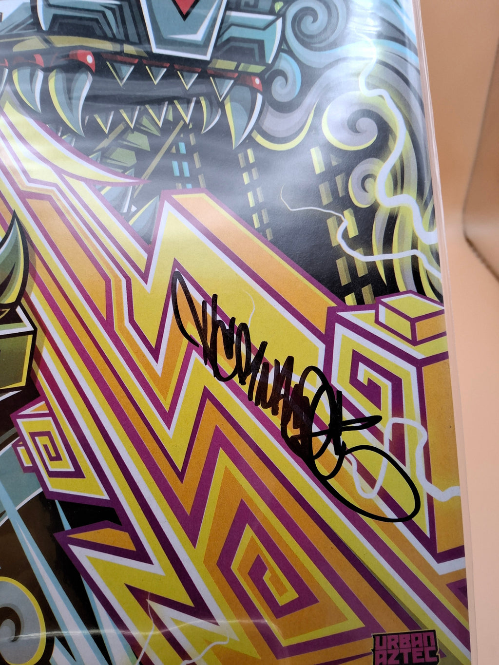 Starship Godzilla #1 Limited Edition Variant Cover NYCC Exclusive - Signed by Jesse Hernandez