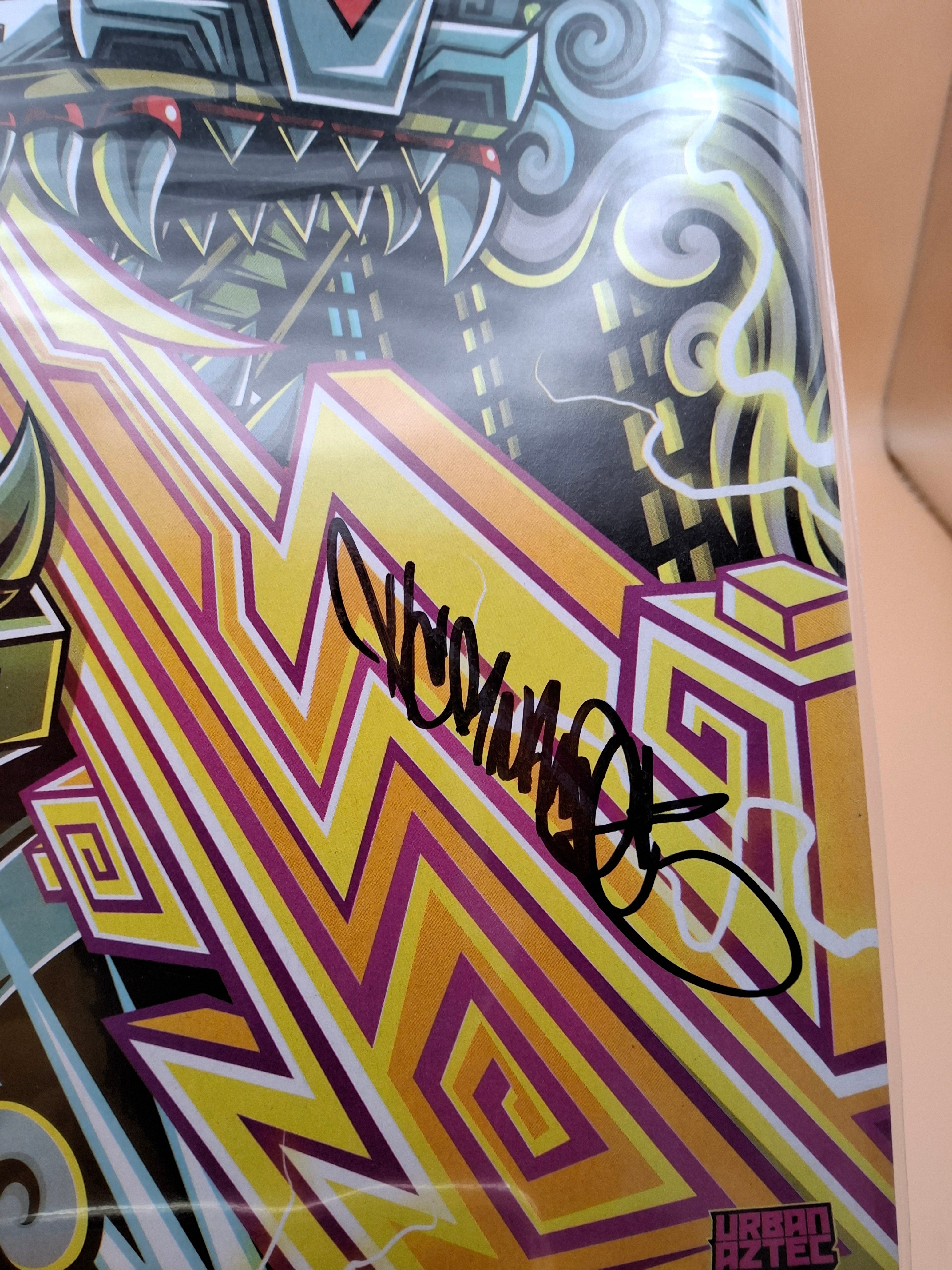 Starship Godzilla #1 Limited Edition Variant Cover NYCC Exclusive - Signed by Jesse Hernandez