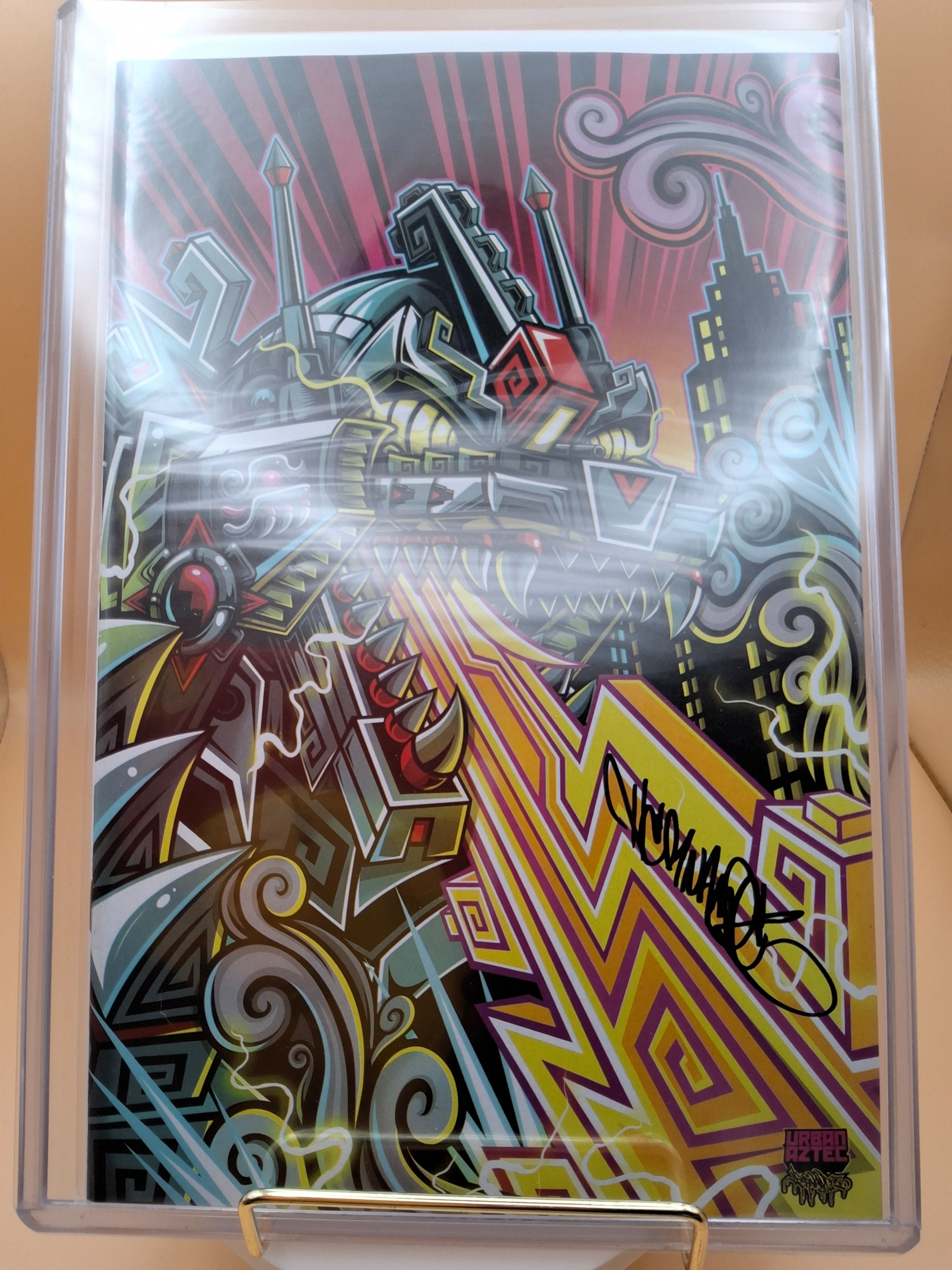 Starship Godzilla #1 Limited Edition Variant Cover NYCC Exclusive - Signed by Jesse Hernandez