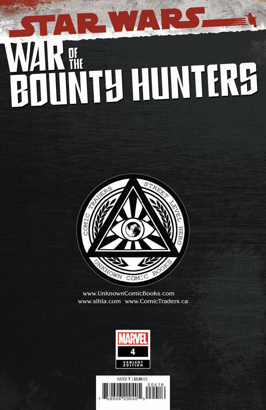 Star Wars: War of the Bounty Hunters #4 (of 5) Unknown Comics Tyler Kirkham Exclusive Trade - Marvel Comics