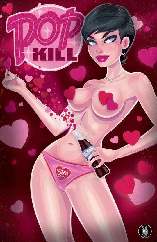 Pop Kill #1 Sam Payne 616 Comics Exclusive Valentine's Day Seasonal Flavors Virgin Rare Variant B LTD 200