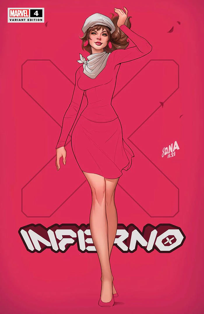 Inferno #4 Unknown Comics David Nakayama Exclusive Color Bleed Trade Variant - Marvel Comics