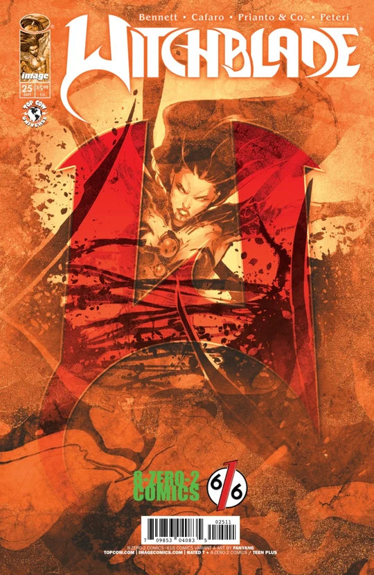 Witchblade #25 – Fan Yang 616 Comics Virgin Variant A – Limited to 500
