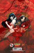 Witchblade/Vampirella #1 Cedric Poulat 616 Comics Virgin Foil Variant C LTD 500 09/10/26