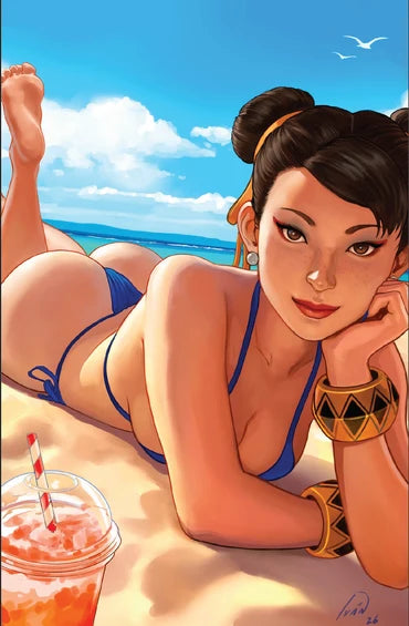 Street Fighter Swimsuit Special 2026 #1 Ivan Talavera Virgin Variant B | 616 Comics | Limited to 500 09/28/26