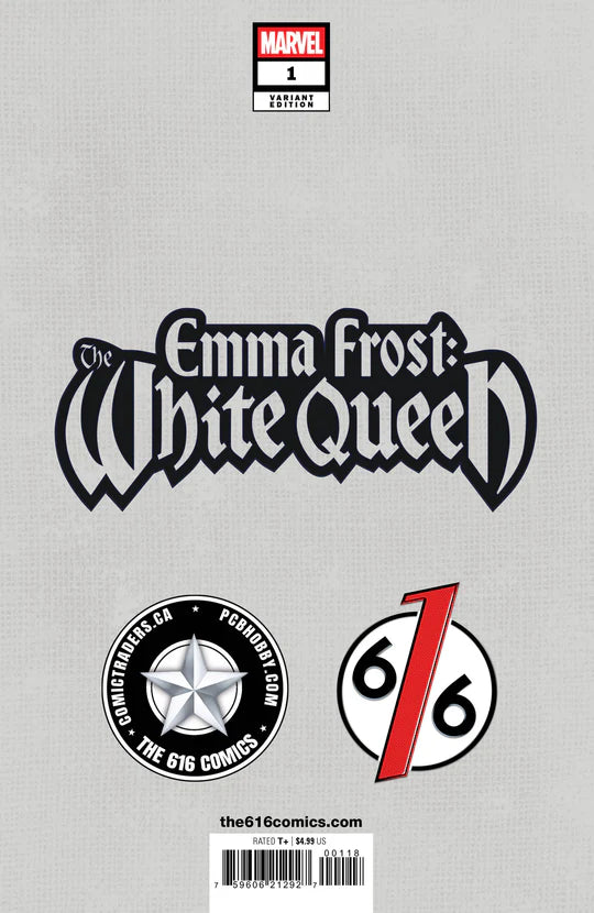 Emma Frost: White Queen #1 - Shannon Maer 616 Trade Dress Variant - Limited to 3000 - Telepathic Power