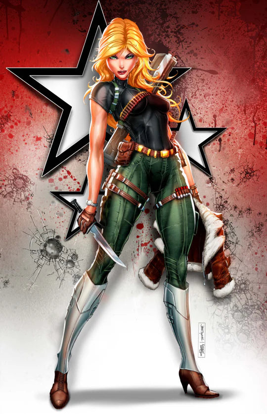 GI Joe #10 Jamie Tyndall 616 Comics Virgin Card Stock Variant A - Limited to 750