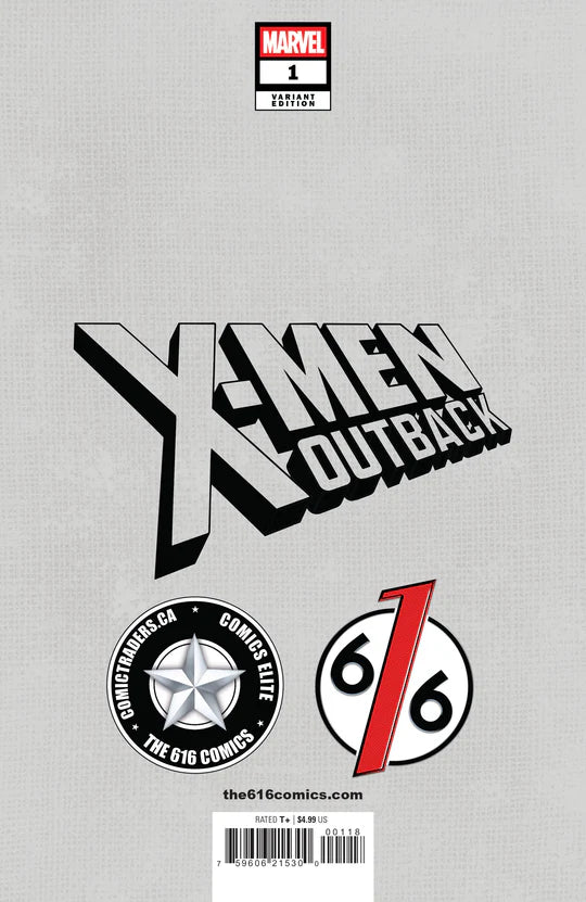 X-MEN OUTBACK #1 Ivan Talavera 616 Comics Trade Dress Variant A LTD 3000 - Marvel Comics