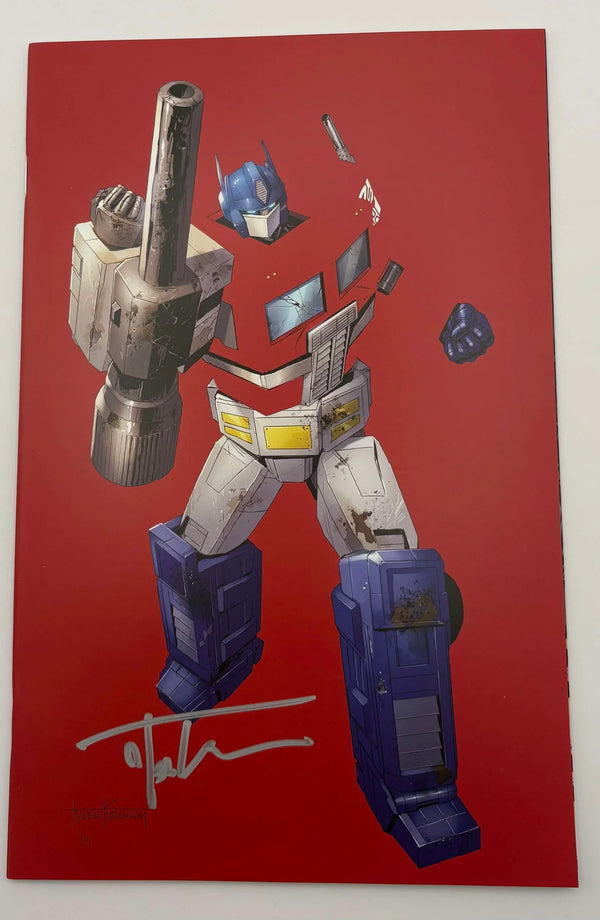 Signed by Tyler Kirkham Transformers #17 Unknown Comics Exclusive Tyler Kirkham Variant