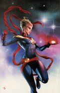 Infinity Countdown #1 (of 5) Adi Granov Captain Marvel Infinity Stone Virgin Variant - Marvel Comics