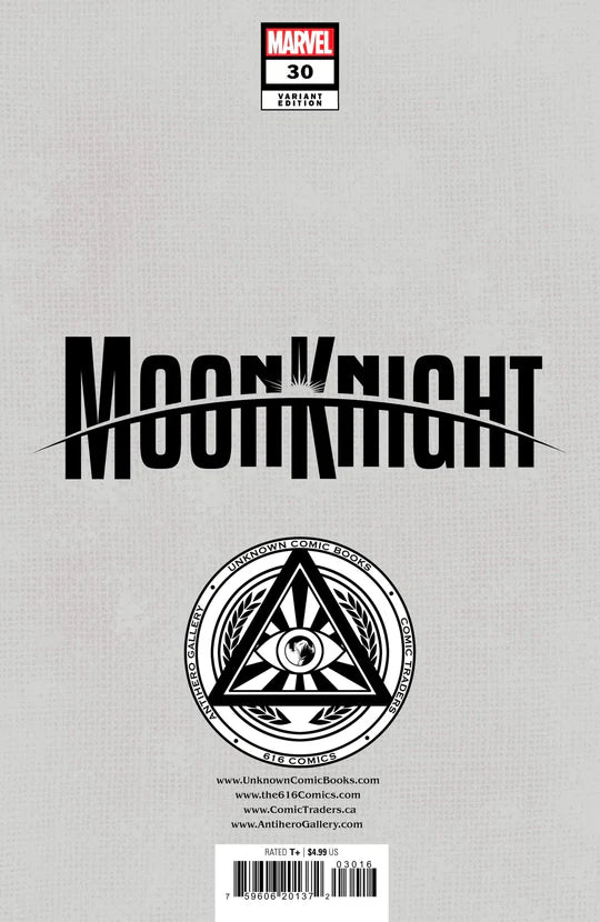 Moon Knight #30 Tyler Kirkham Virgin Homage Variant - Marvel Comics