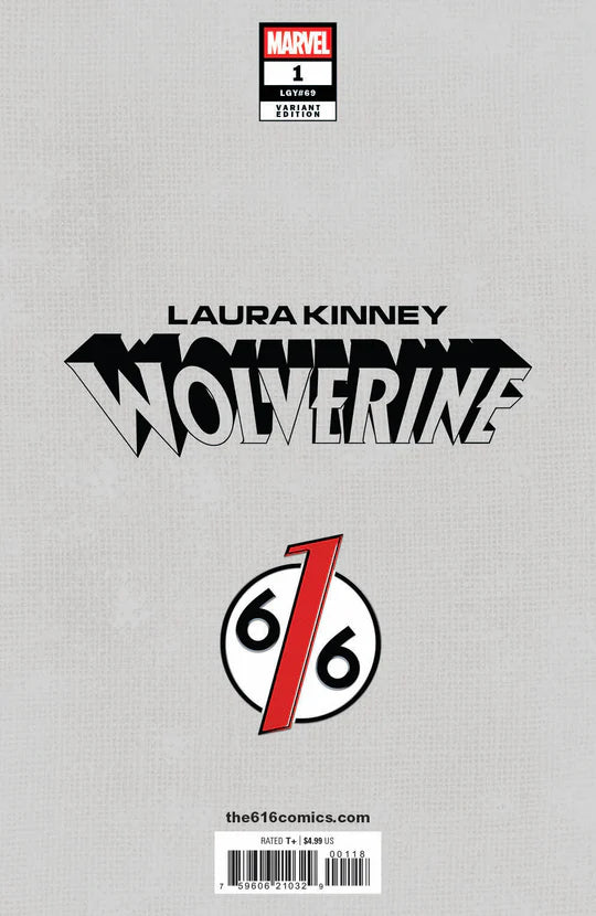 Laura Kinney Wolverine #1 Lobos Trade Dress Variant A - 616 Comics Exclusive Limited to 3000