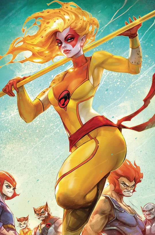 Thundercats #1 Ivan Tao 1:50 Foil Virgin Ratio Variant - Dynamite Entertainment