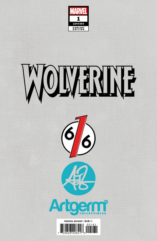 Wolverine #1 Kendrick 'Kunkka' Lim 616 Trade Dress Variant LTD 3000