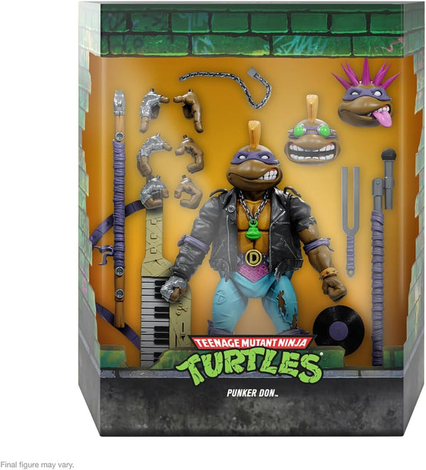 Super7 Teenage Mutant Ninja Turtles ULTIMATES! Wave 07 - Punk Rock Donatello Action Figure