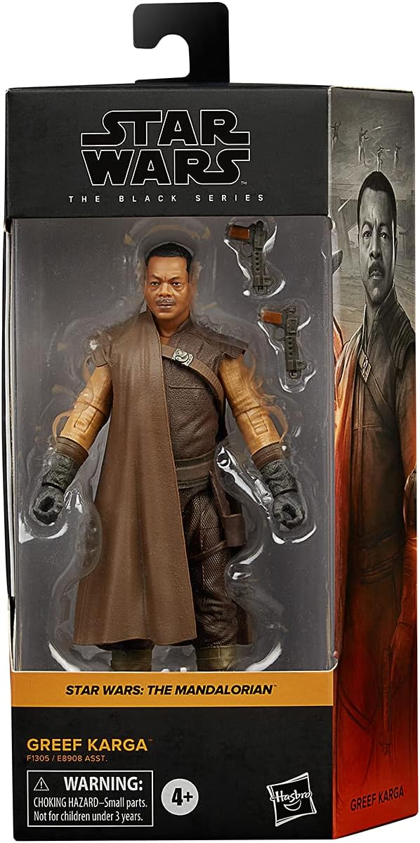 STAR WARS The Black Series Greef Karga Toy 6-Inch Scale The Mandalorian Collectible Action Figure