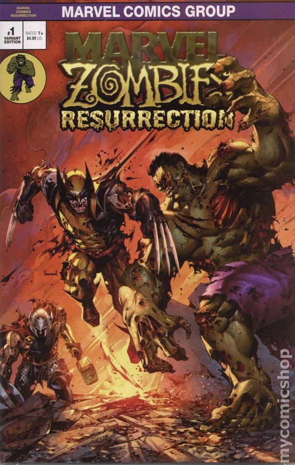 Marvel Zombies: Resurrection #1 Kael Ngu Exclusive Trade Variant - Marvel Comics