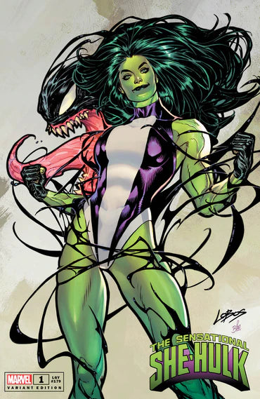 Sensational She-Hulk #1 Lobos 616 Venomized Trade Dress Variant - Marvel Comics