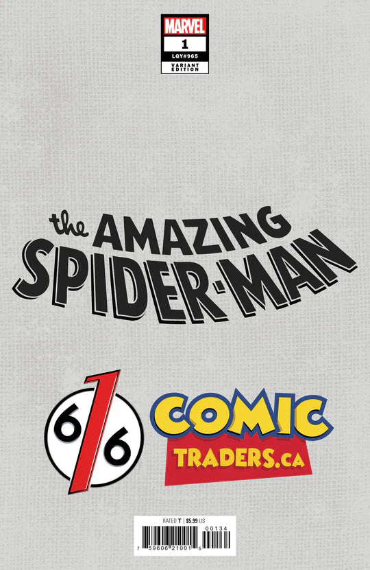 Amazing Spider-Man #1 - Ivan Talavera 616 Trade Dress Variant - Limited to 3000 - New Era Begins