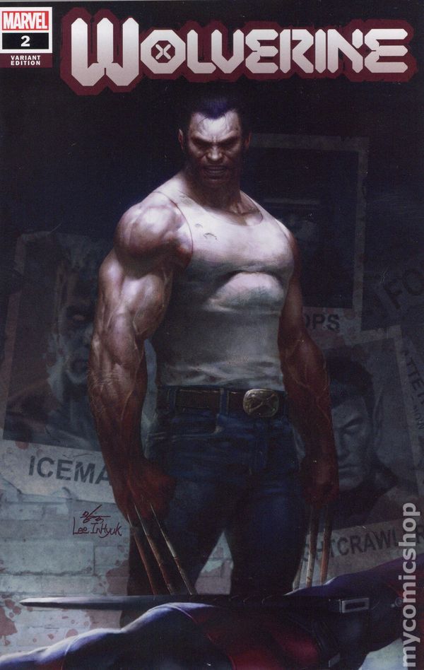 Wolverine #2 Unknown Comics Inhyuk Lee Exclusive Trade Variant - Marvel Comics