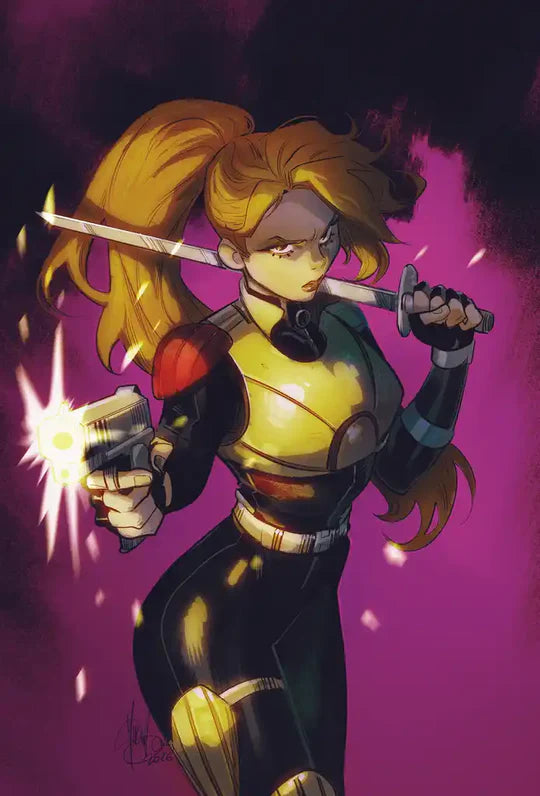 G.I. Joe #21 Mirka Andolfo 616 Comics Virgin Foil Variant B Scarlett LTD 750