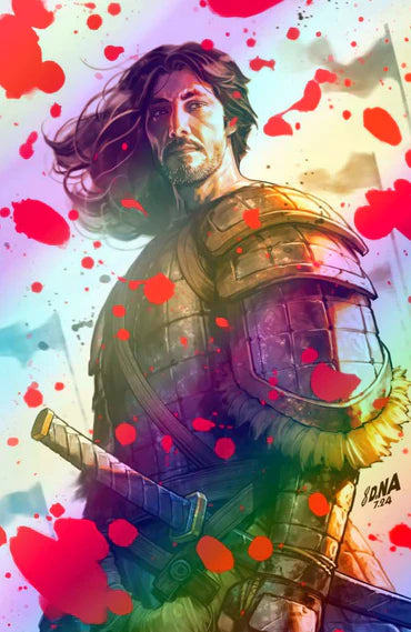 BRZRKR: The Lost Book of B #1 David Nakayama 616 Exclusive Virgin Foil Variant LTD 500 - BOOM! Studios