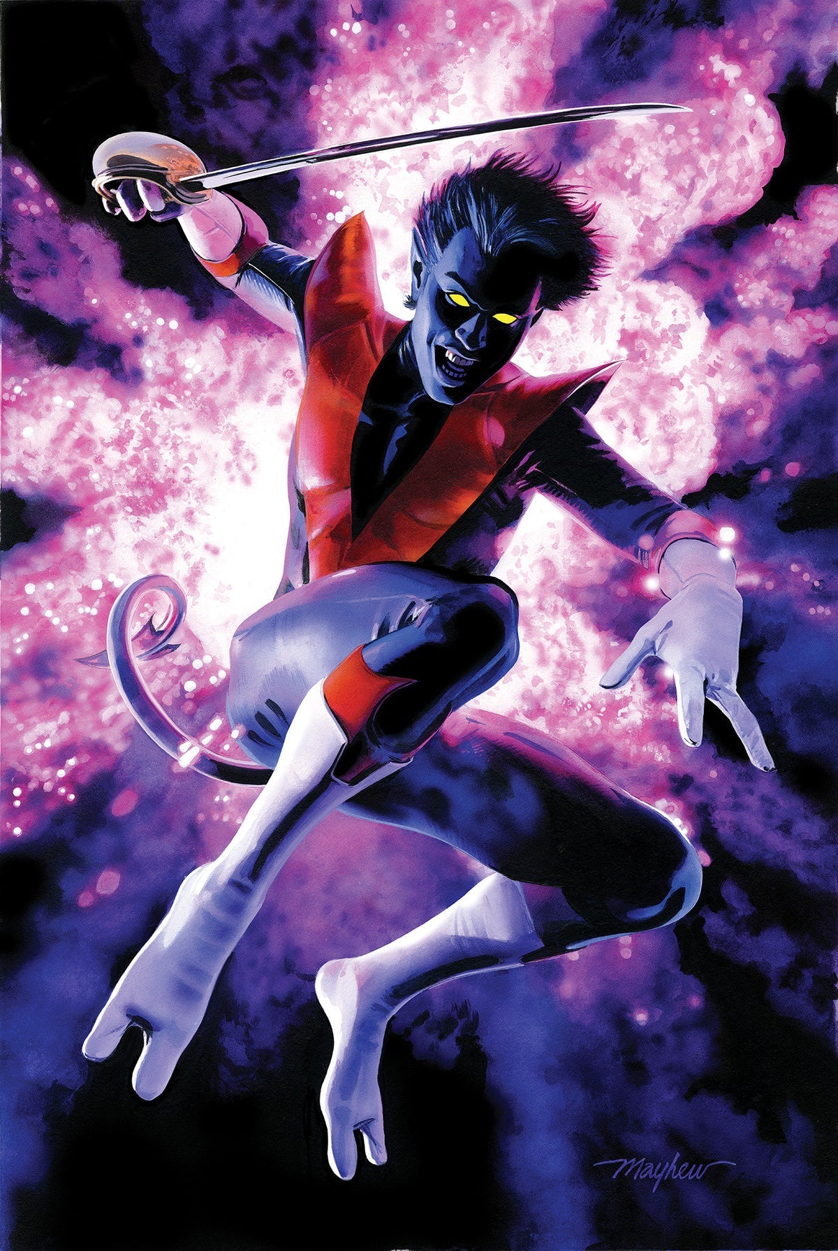 Uncanny X-Men #9 Mike Mayhew Nightcrawler Virgin Variant - 1:50 Ratio