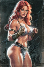 RED SONJA SHE DEVIL WITH A SWORD #1 CEDRIC POULAT 616 COMICS Virgin Variant C LTD 500