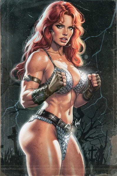 RED SONJA SHE DEVIL WITH A SWORD #1 CEDRIC POULAT 616 COMICS Virgin Variant C LTD 500