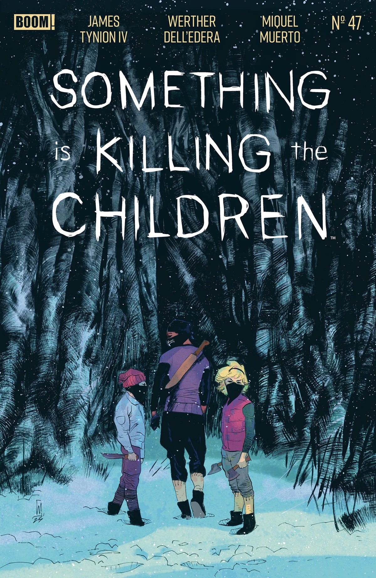 SOMETHING IS KILLING THE CHILDREN #47 H UNLIMITED VARIANT FULL ART DELL'EDERA TRADE